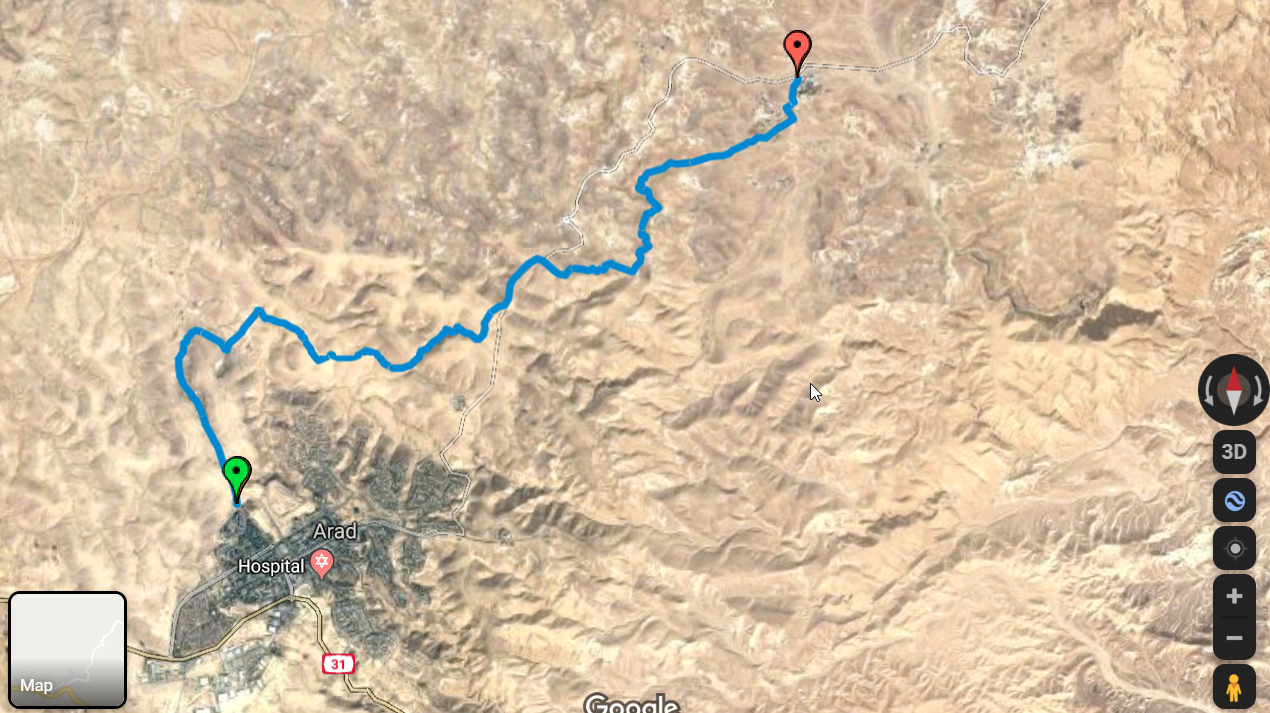 2020 01 06 09 32 02 31.israelnationaltrail Google Maps