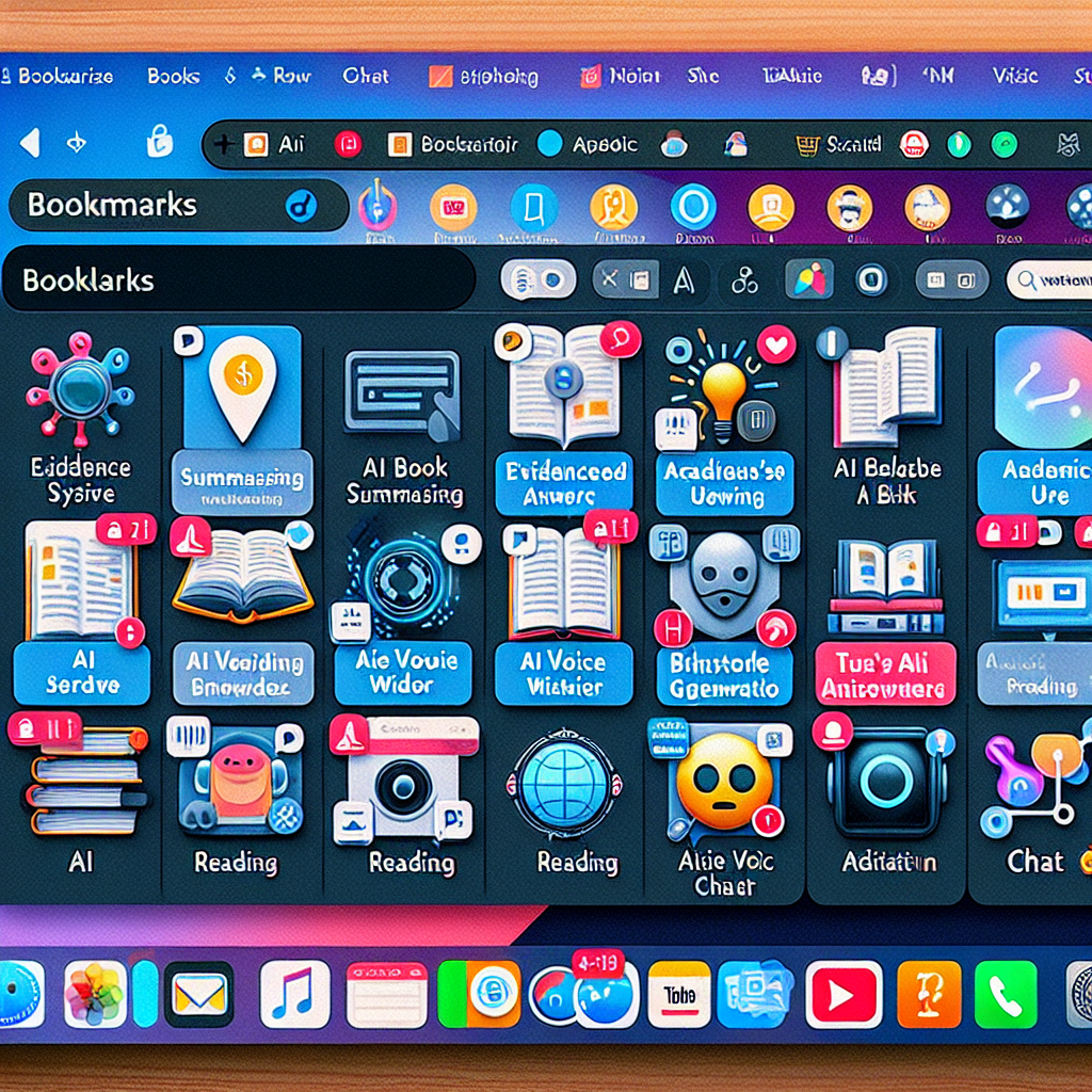 Boost Your Productivity with a Bookmarks Bar: AI Apps, Summaries, and More